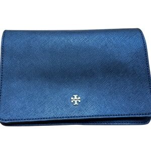 Tory Burch Black Crossbody Bag with Gold Hardware